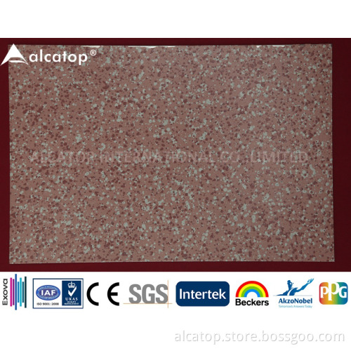 Aluminum Stone Wall Cladding Panels